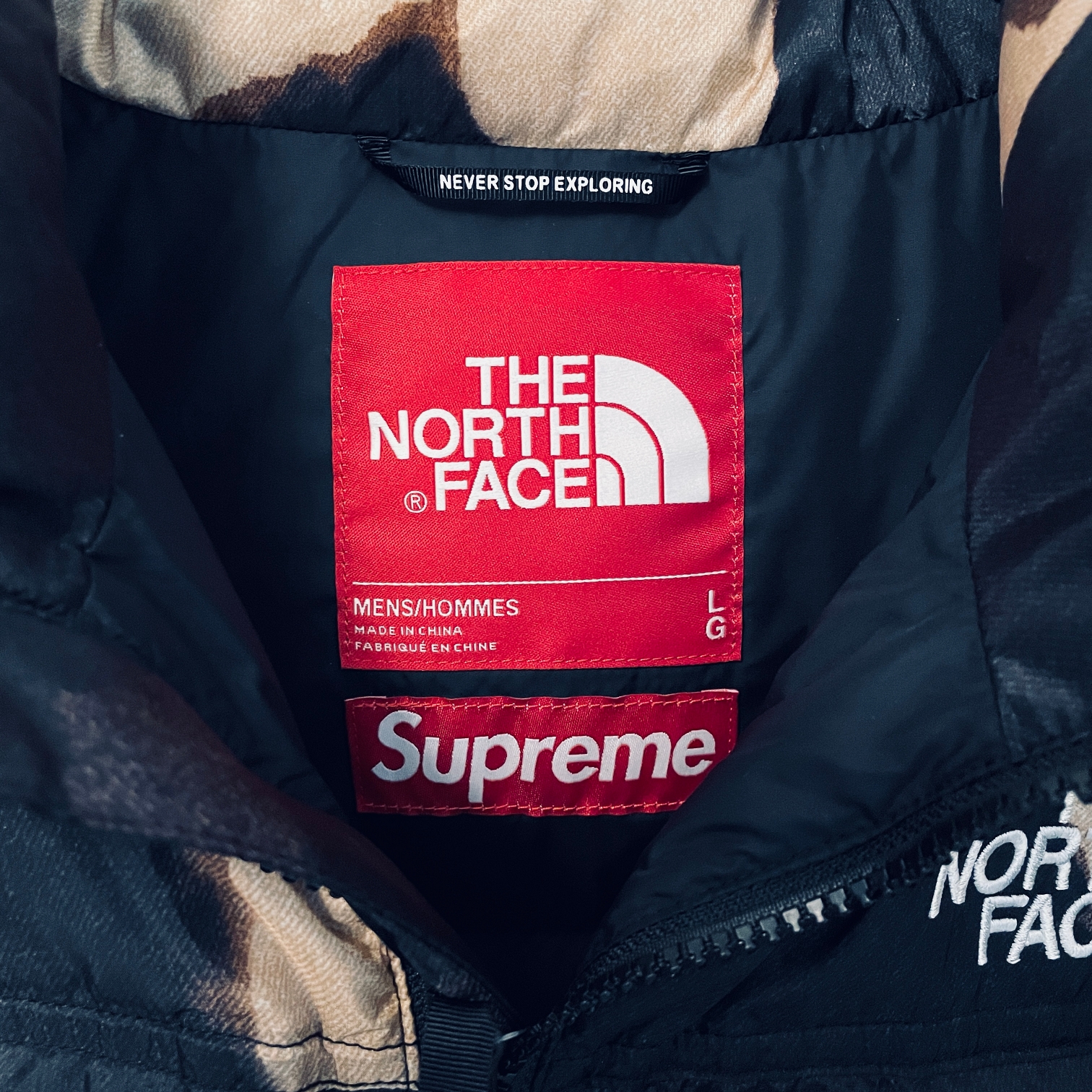 REVIEW | Supreme® / The North Face® Bleached Denim Print Nuptse 