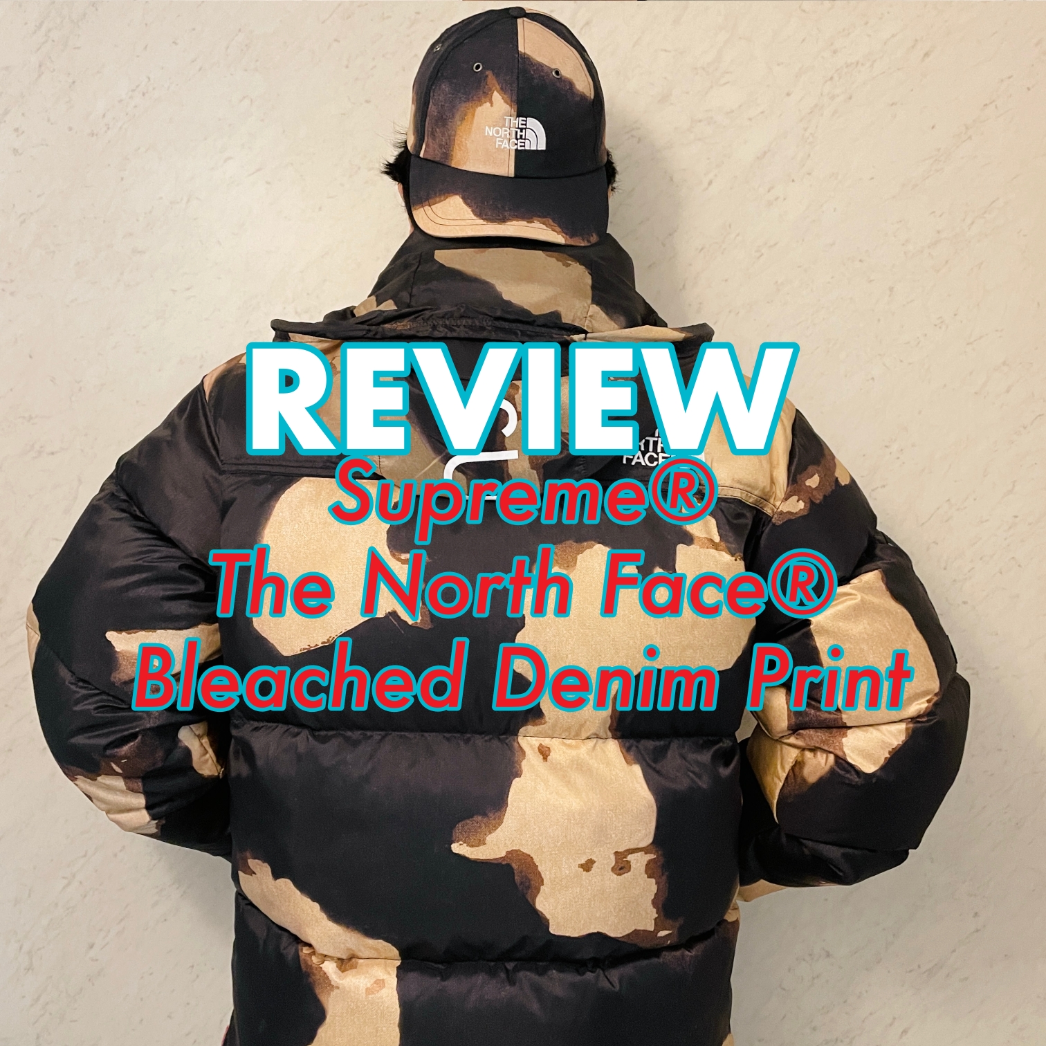 REVIEW | Supreme® / The North Face® Bleached Denim Print Nuptse